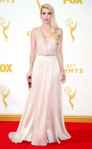 Emma Roberts in Jenny Packham